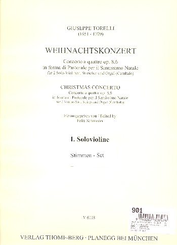 Weihnachtskonzert op.8,6