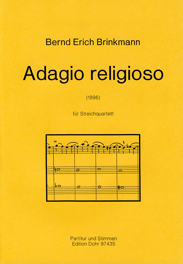 ADAGIO RELIGIOSO FUER STREICHQUARTETT