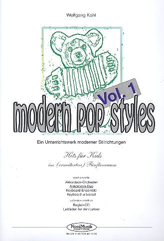 Modern Pop Styles Vol.1 für Akkordeonduo