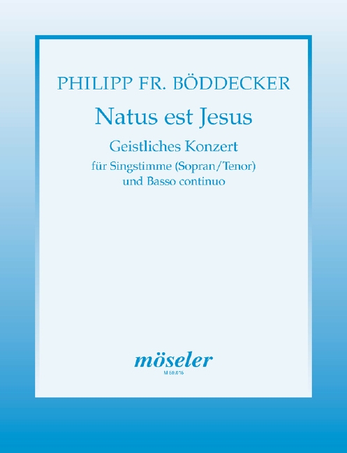 Natus est Jesus geistliches Konzert