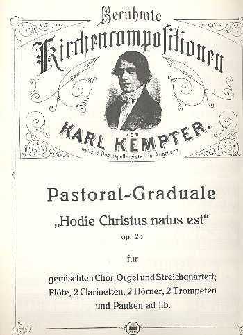 Hodie Christus natus est op.25a