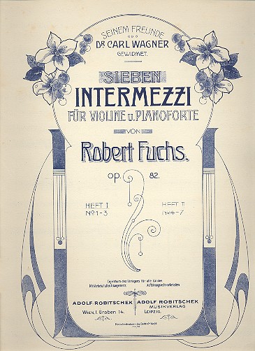 7 Intermezzi op.82 Band 1 (Nr.1-3)