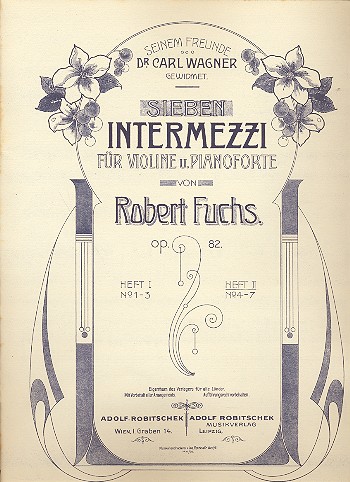 7 Intermezzi op.82 Band 2 (Nr.4-7)