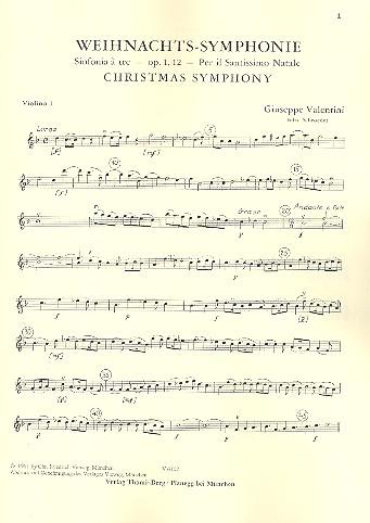 Weihnachtssinfonie op.1,12