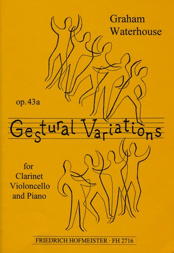 Gestural Variations op.43a for clarinet,