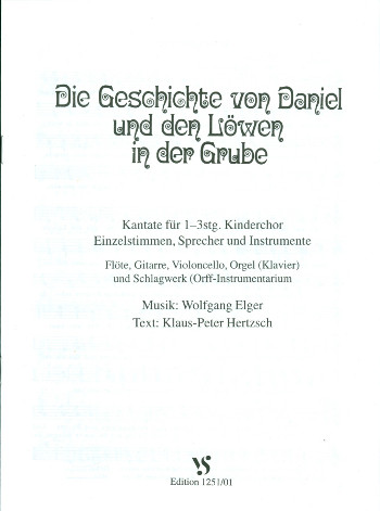Die Geschichte von Daniel und den Löwen