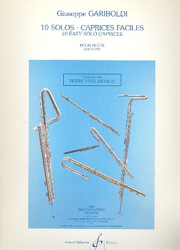 10 Solos-Caprices faciles pour flûte
