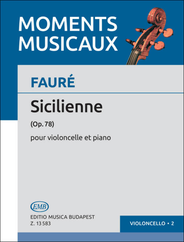 Sicilienne op.78 pour violoncelle