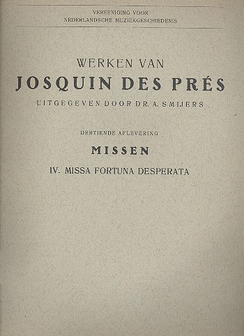Missa fortuna desperata