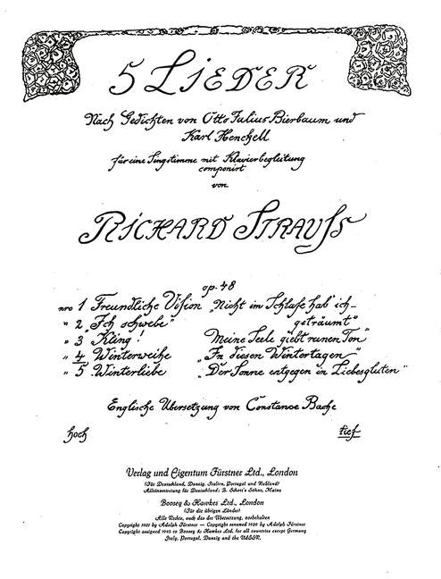 Winterweihe op. 48,4