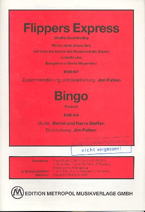 Flippers Express und  Bingo: