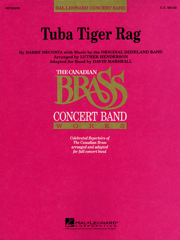 TUBA TIGER RAG FUER TUBA SOLO UND