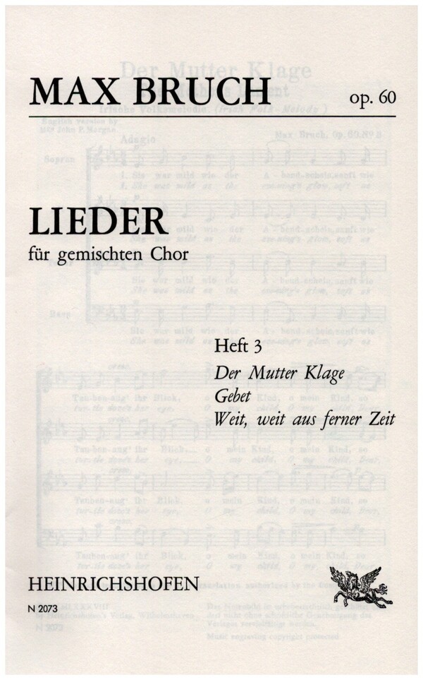 Lieder op.60 Band 3