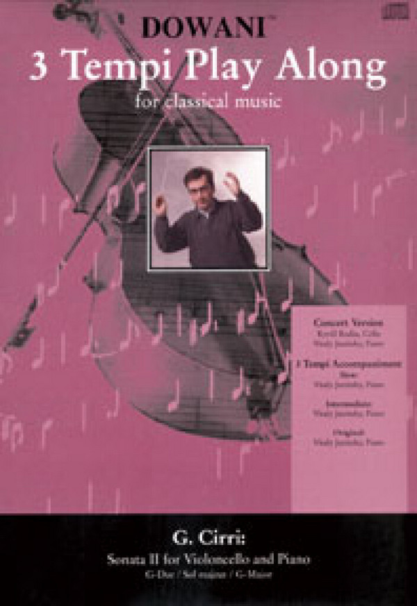 3 Tempi Playalong CD Sonata no.2
