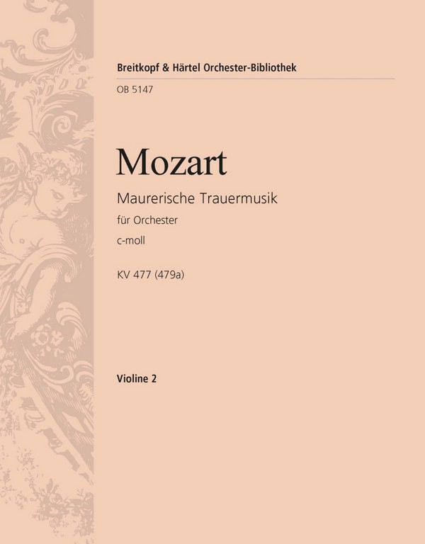 Maurerische Trauermusik c-Moll KV477