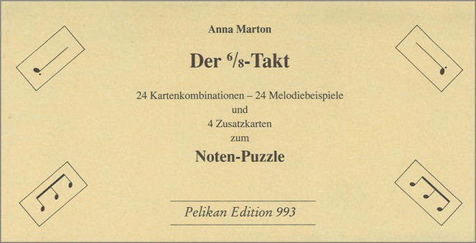 Der 6/8-Takt 24 Kartenkombinationen,