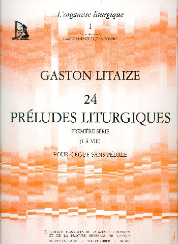 24 preludes liturgiques vols.1-3 (set)