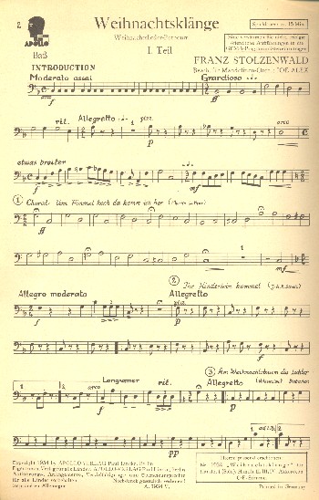 Weihnachtsklänge Weihnachtsliederpotpourri