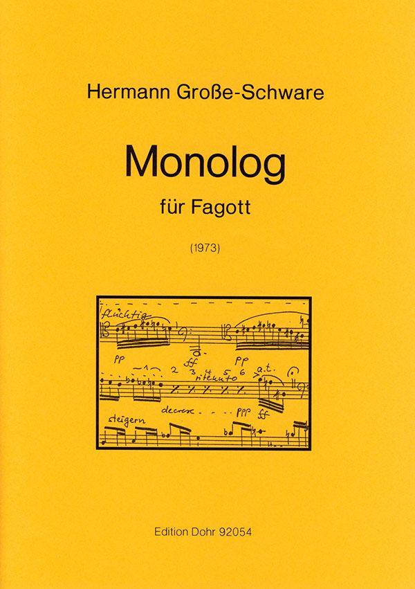 Monolog für Fagott