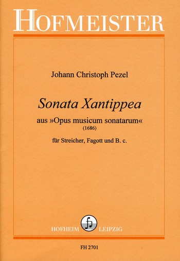 Sonata xantippea für Fagott, Streicher und Bc
