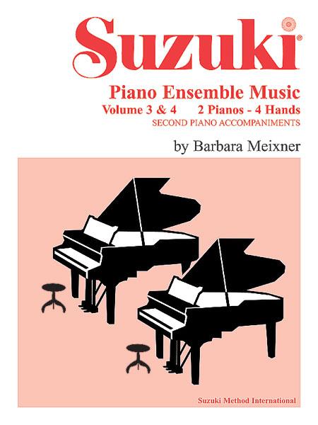 Suzuki Piano Ensemble music vol.3-4