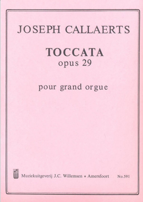 Toccata op.29 pour grand orgue