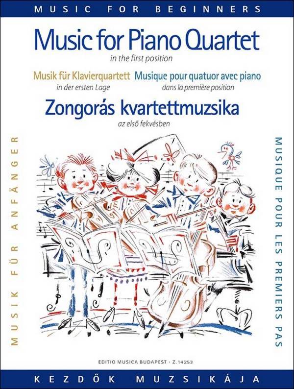 Musik für Klavierquartett für Anfänger