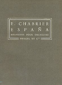 Espana rhapsodie pour orchestre