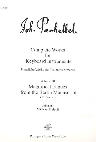 Magnificat Fugues from the Berlin Manuscript - first series