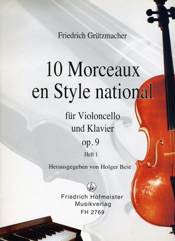 10 morceaux en style national op.9 Band 1 (Nr.1-5)