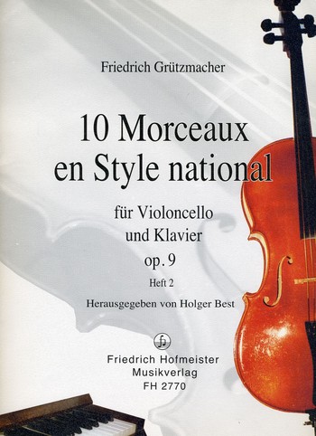 10 Morceaux en style national op.9 Band 2