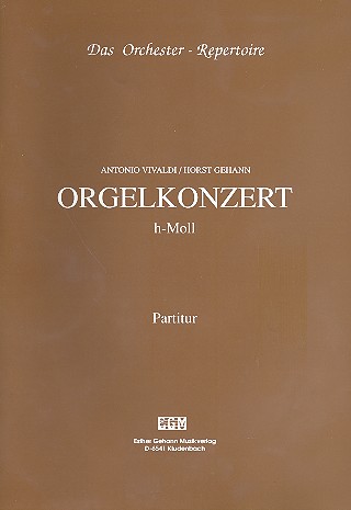 Konzert h-Moll für Orgel,
