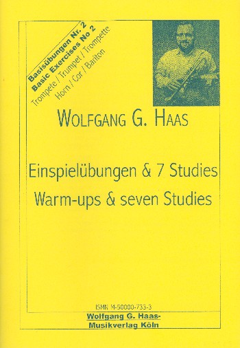 Basisübungen Band 2 Einspielübungen und 7 studies