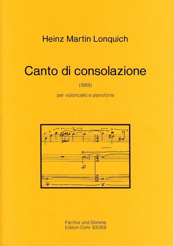 Canto di consolazione für