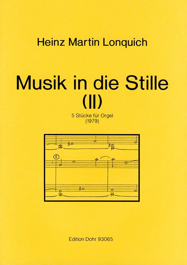 Musik in die Stille 2 5 Stücke