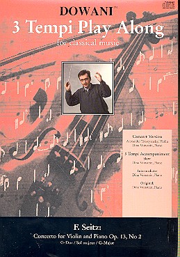 3 Tempi Play-Along - CD Concerto G-Dur Nr. 2 op.13