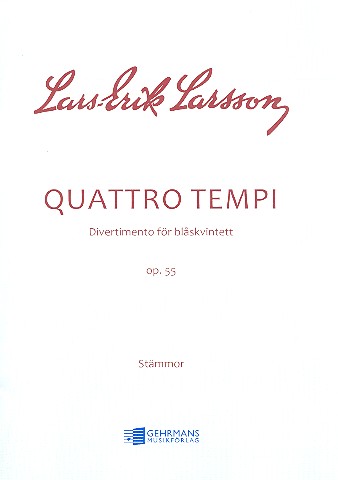 4 Tempi Divertimento op.55 for wind