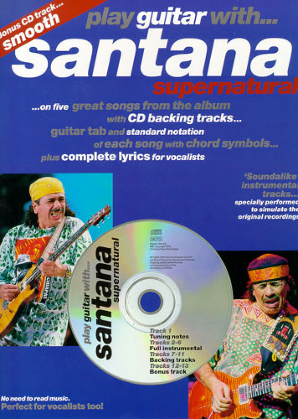 Play Guitar with Santana (+CD):