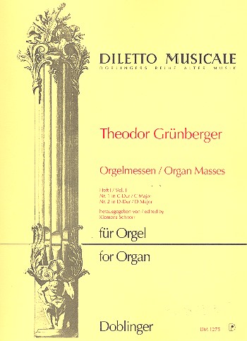 Orgelmessen Band 1 (Nr.1-2)
