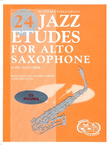 24 Jazz Etudes (+CD) for alto