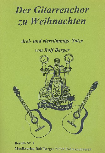 Der Gitarrenchor zu Weihnachten