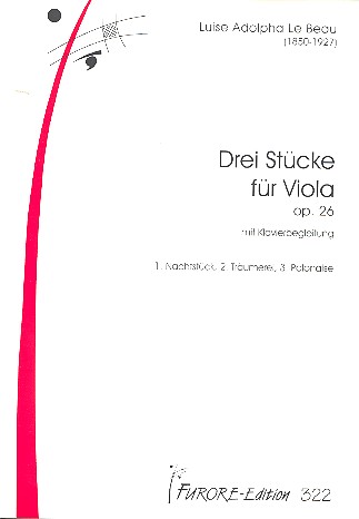 3 Stücke op.26