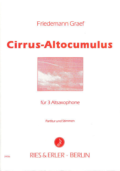CIRRUS-ALTOCUMULUS OP.30 FUER