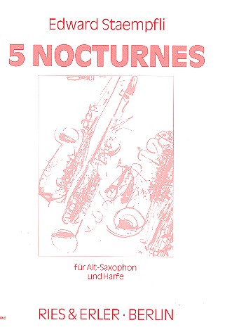 5 Nocturnes für Altsaxophon