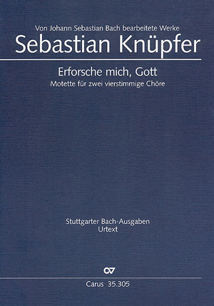 ERFORSCHE MICH GOTT MOTETTE FUER