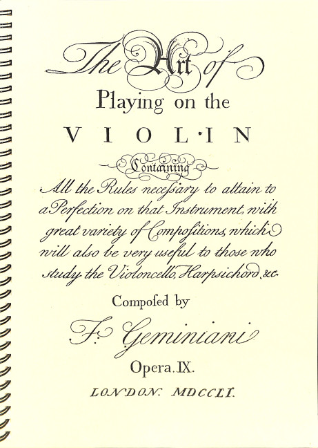The Art of Playing the Violin