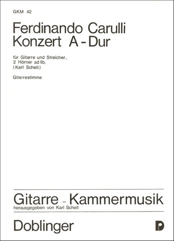 Konzert A-Dur