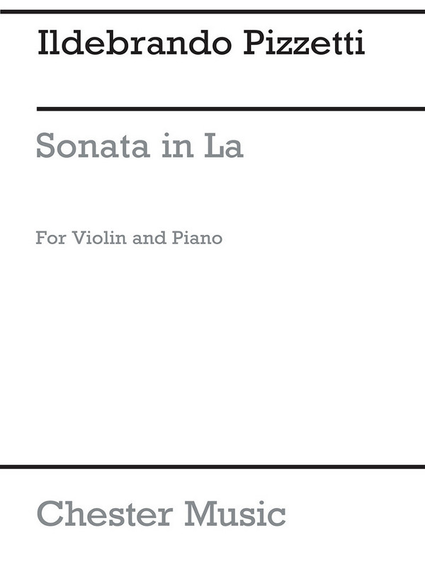 Sonata in la Major