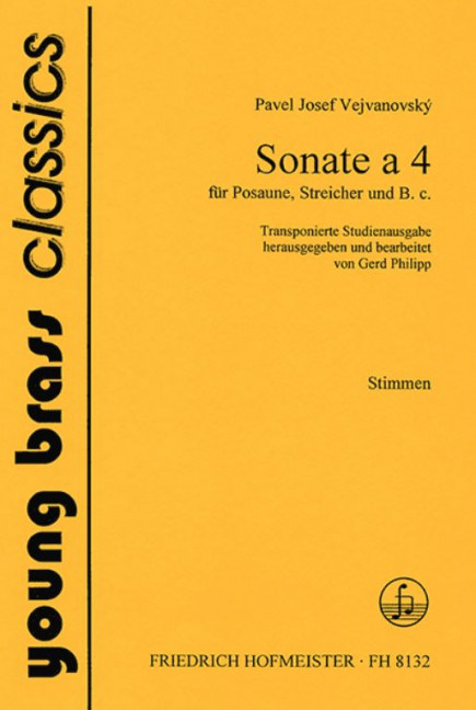 Sonate a 4 für Posaune, 3 Violinen,