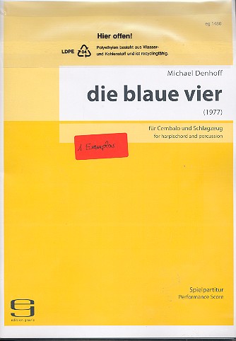Die blaue Vier Musik nach Bildern von